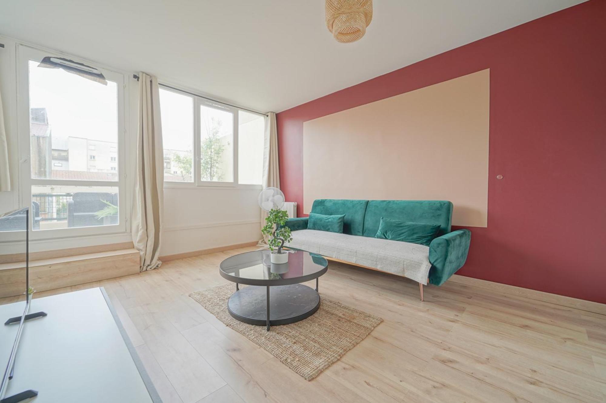 Complete 1Br With Balcony Only 5 Min. On Foot To Metro By Doorman Daire Saint-Ouen  Dış mekan fotoğraf